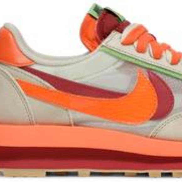 CLOT Clot x Sacai x Nike LDWaffle (orange) - Limited Edition - Picture 2 of 8